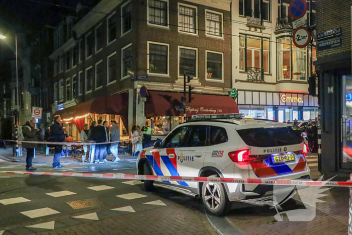 Steekpartij leidt tot gewonde en afzetting van straat
