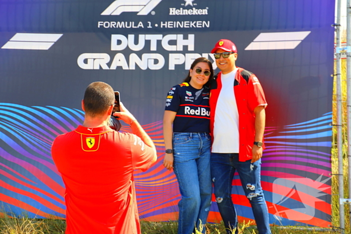 Drukte voor Formule 1 race op circuit Zandvoort