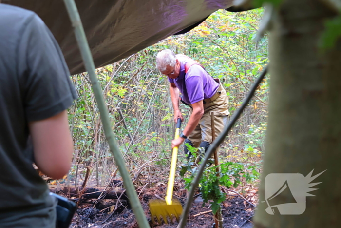 Bosbrand snel onder controle