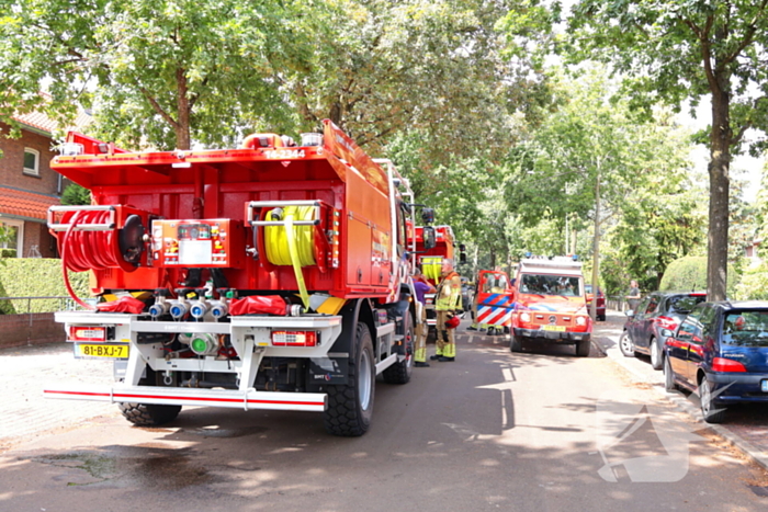 Bosbrand snel onder controle