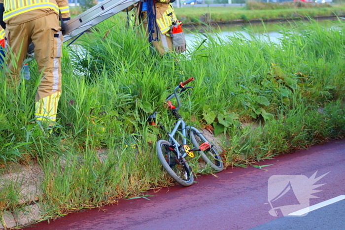 Kinderfiets langs waterkant zorgt voor inzet brandweer