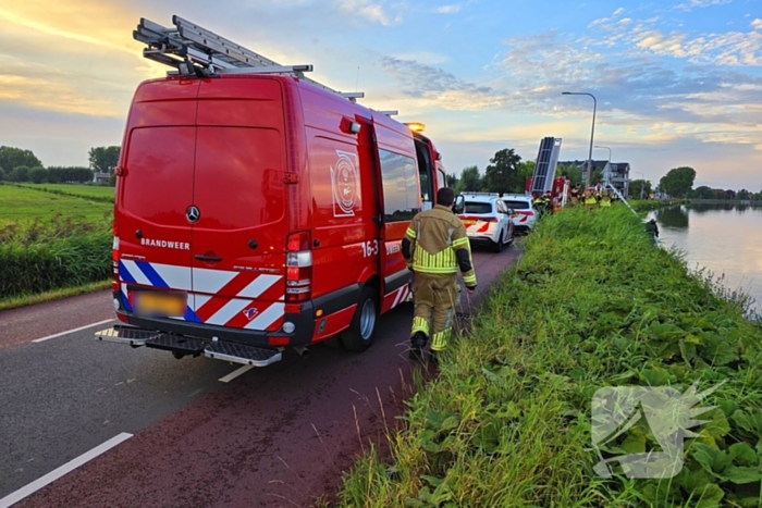 Kinderfiets langs waterkant zorgt voor inzet brandweer