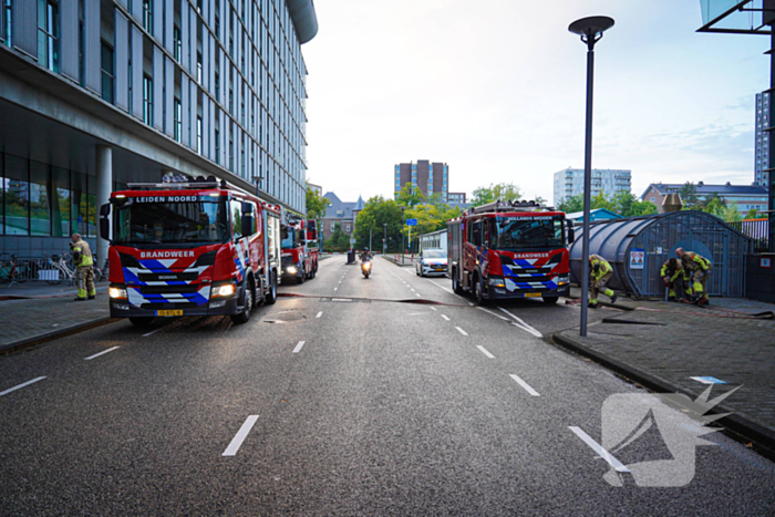 Brandmelding in onderzoeksgebouw van LUMC