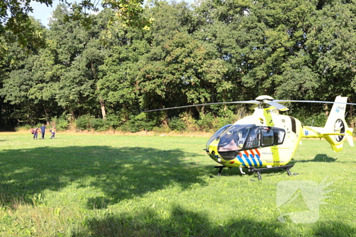 traumahelikopter ingezet bij medisch incident