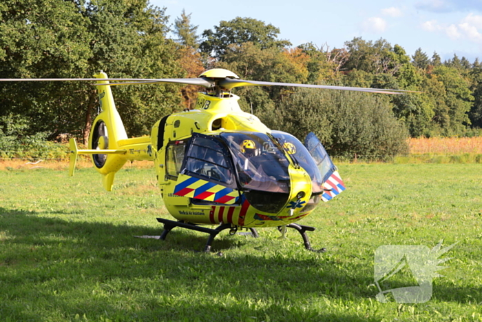 traumahelikopter ingezet bij medisch incident