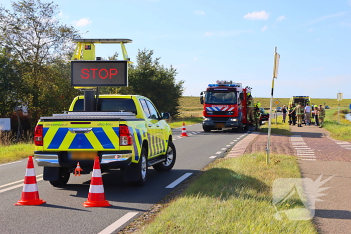 Gewonde bij kettingbotsing