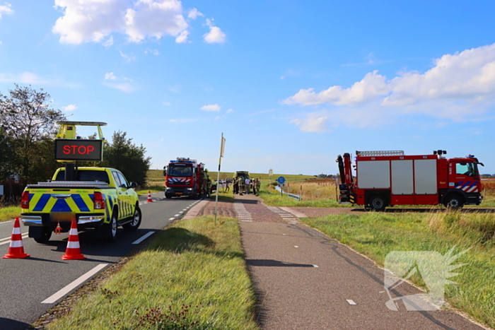 Gewonde bij kettingbotsing