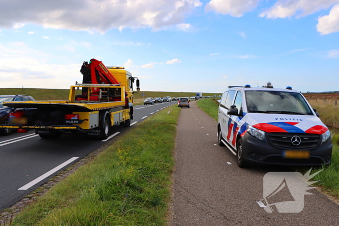 Gewonde bij kettingbotsing