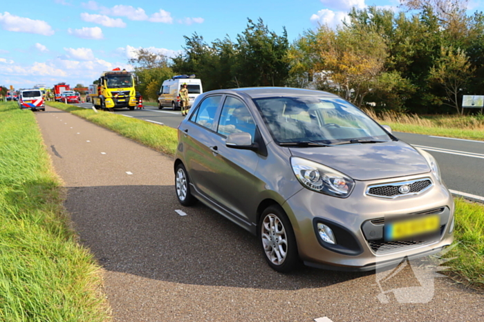 Gewonde bij kettingbotsing