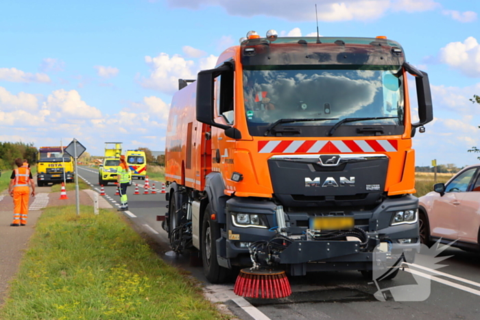 Gewonde bij kettingbotsing