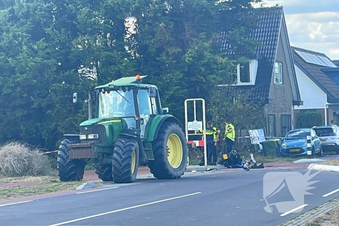Scooterrijder zwaargewond bij botsing