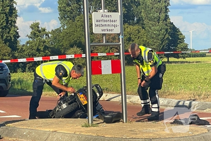 Scooterrijder zwaargewond bij botsing