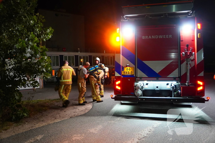 Honderden mensen geëvacueerd door telefoonbrand