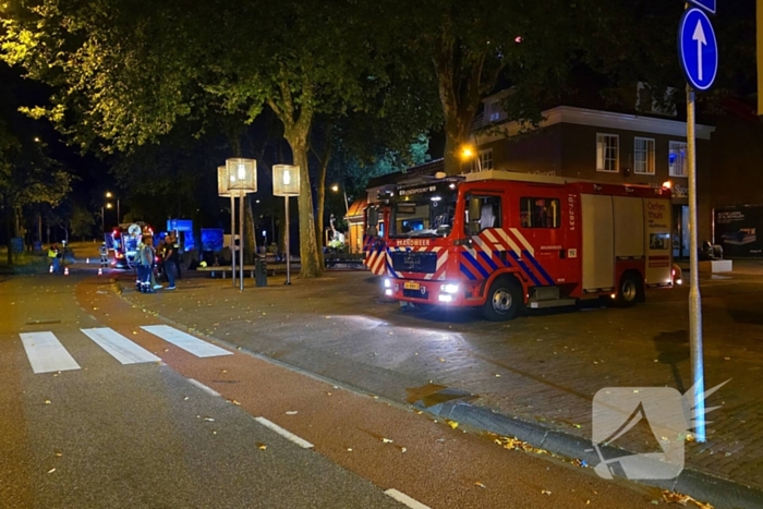 Woningen ontruimd bij uitslaande brand