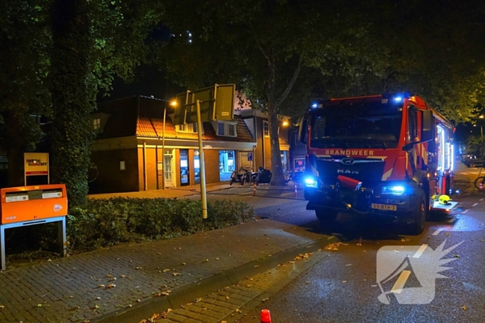 Woningen ontruimd bij uitslaande brand