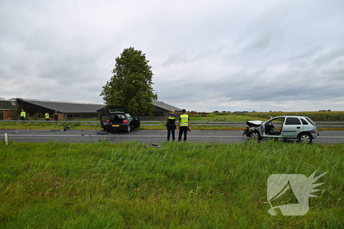 Ernstig ongeval leidt tot wegafsluiting