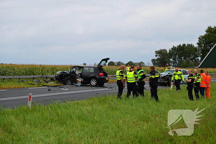 Ernstig ongeval leidt tot wegafsluiting