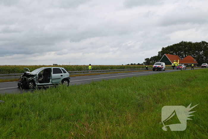 Ernstig ongeval leidt tot wegafsluiting
