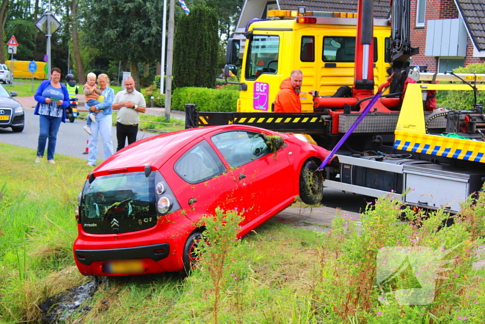 Berging na ongeval met voertuig te water