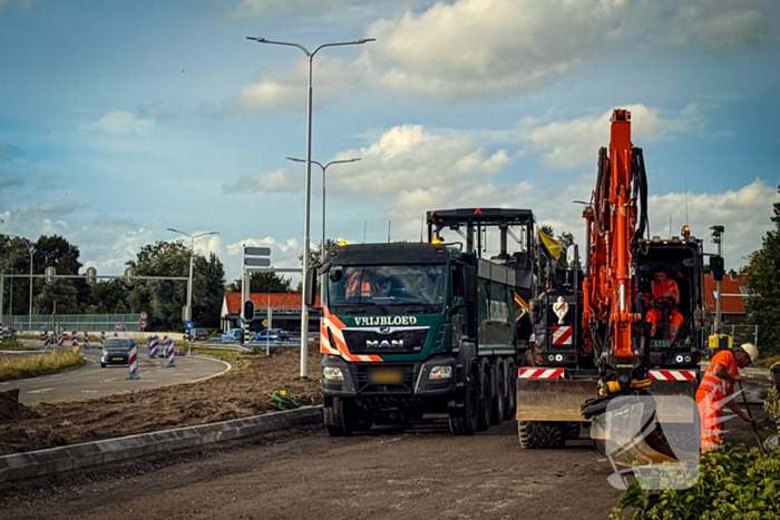 Omleiding door wegwerkzaamheden zorgt voor ongeval