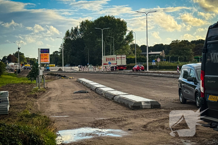 Omleiding door wegwerkzaamheden zorgt voor ongeval