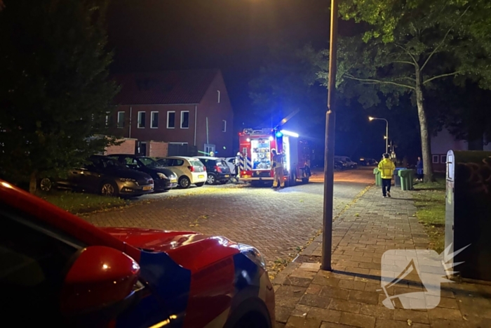 Brandweer ingezet voor brand in bijgebouw