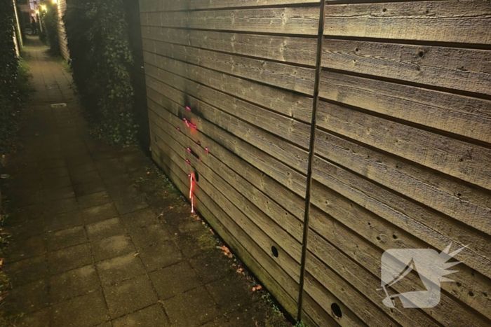 Brandweer ingezet voor brand in bijgebouw