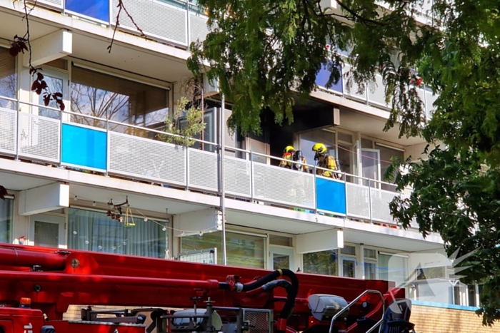 Gewonde bij uitslaande woningbrand