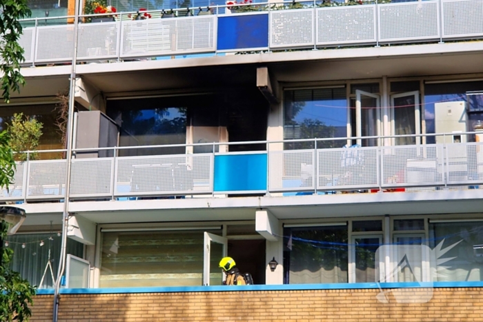 Gewonde bij uitslaande woningbrand