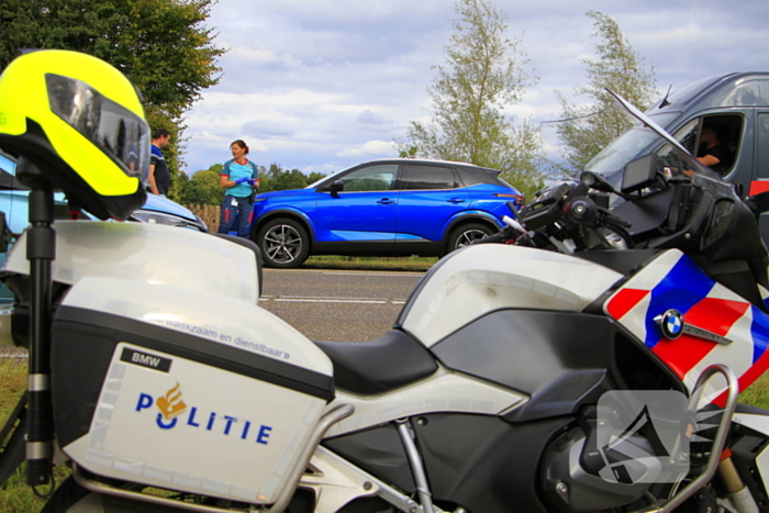 Fietser gewond bij aanrijding met auto