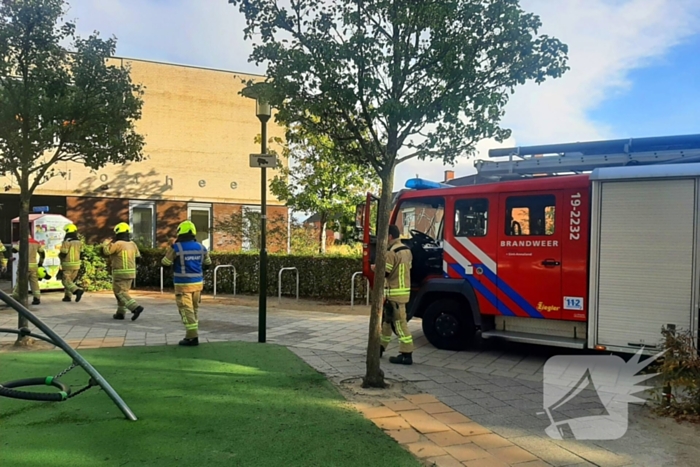 Melding gaslucht bij basisschool
