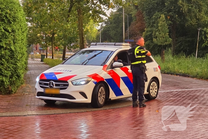 Politie zet groots in na melding van persoon met wapen