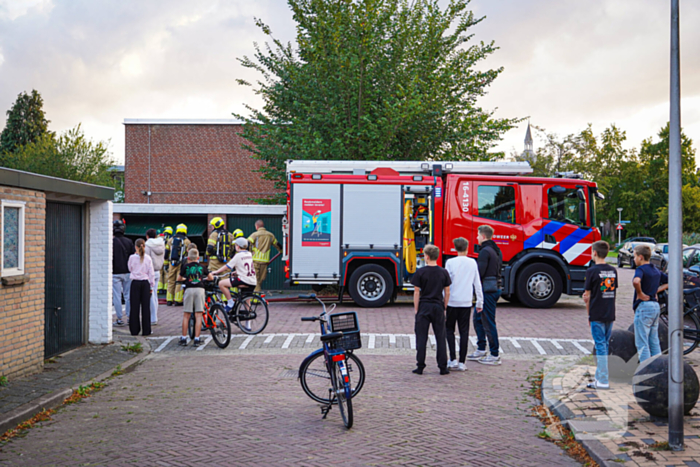 Veel brandschade aan garagebox
