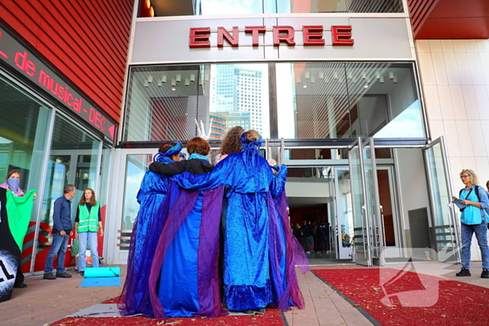 Demonstratie tijdens Wereldhavendagen