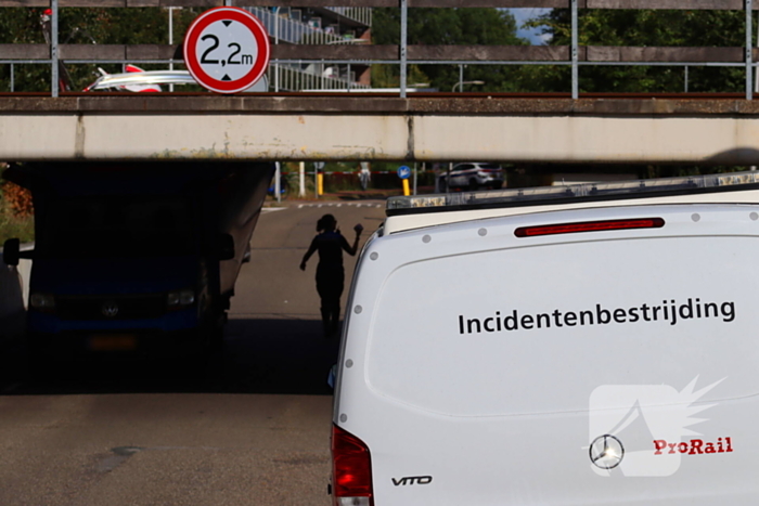 Aanrijding met spoorviaduct