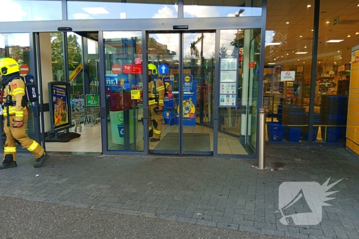 Hulpdiensten reageren snel op gasmelding