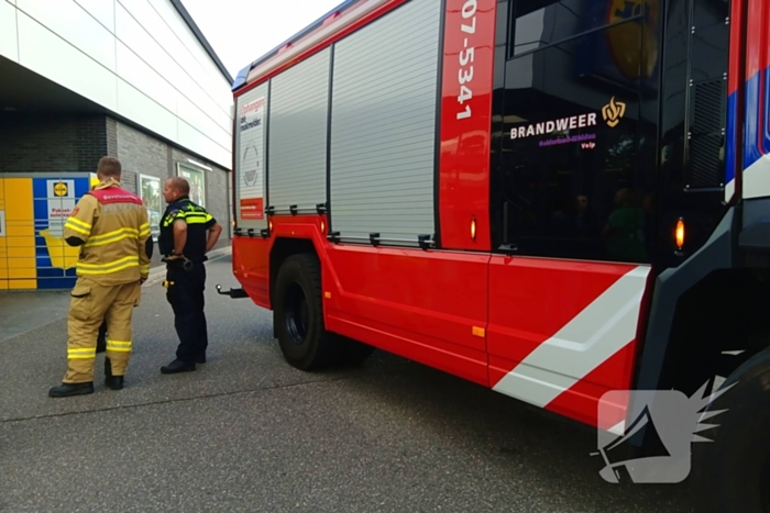 Hulpdiensten reageren snel op gasmelding