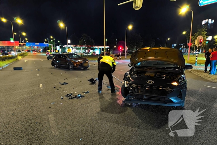 Verkeersongeval leidt tot schade, maar geen gewonden