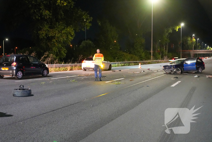 Hulpdiensten snel ter plaatse na ongeval