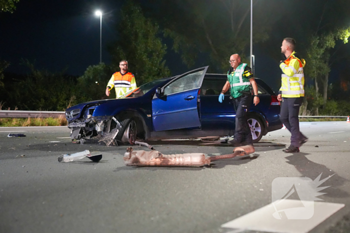 Hulpdiensten snel ter plaatse na ongeval