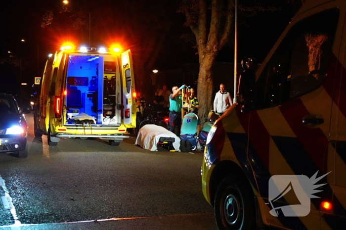 Scooterrijder zwaargewond bij aanrijding