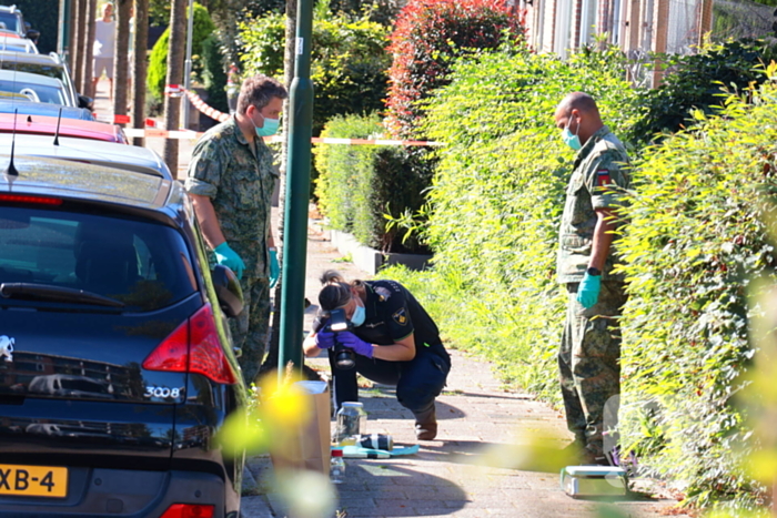 Explosief op straat gedetecteerd