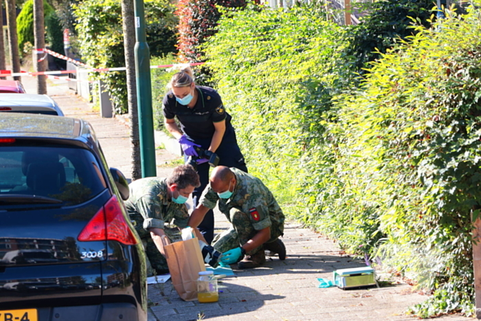 Explosief op straat gedetecteerd