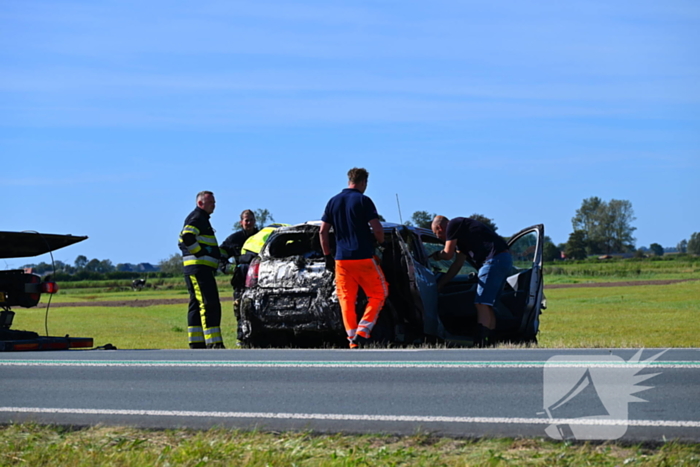 Hulpdiensten snel ter plekke na ongeval