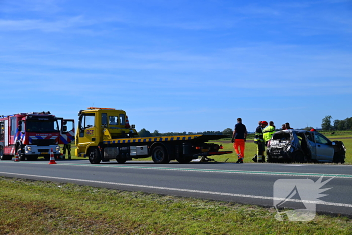 Hulpdiensten snel ter plekke na ongeval