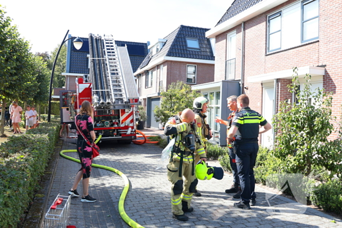 Brand in garage onder controle