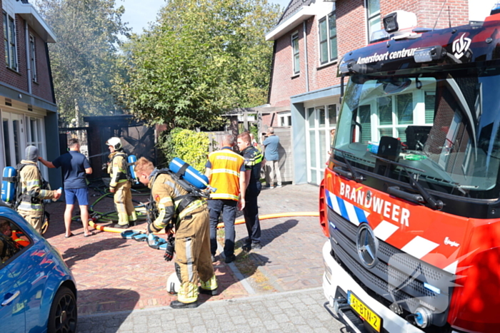 Brand in garage onder controle