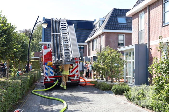 Brand in garage onder controle