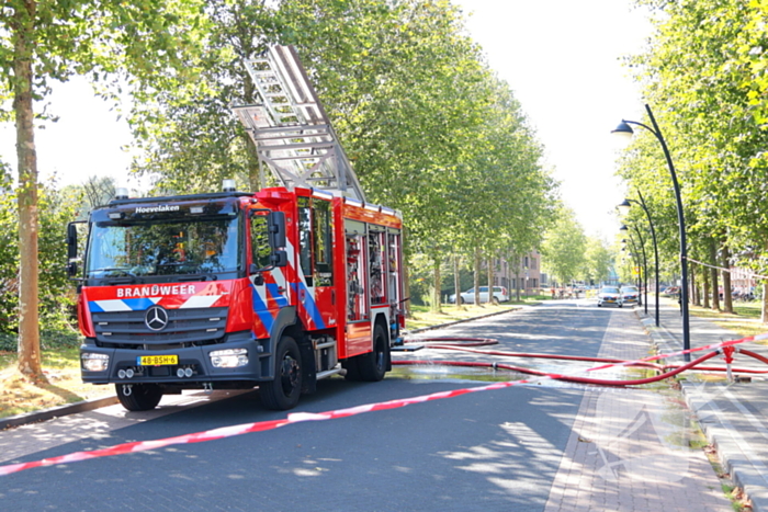 Brand in garage onder controle