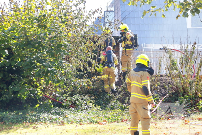 Brand in garage onder controle